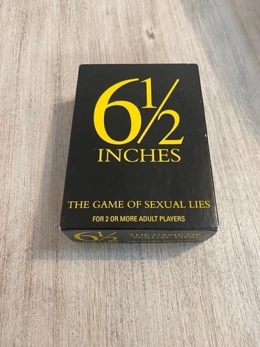 And half inches - a, card