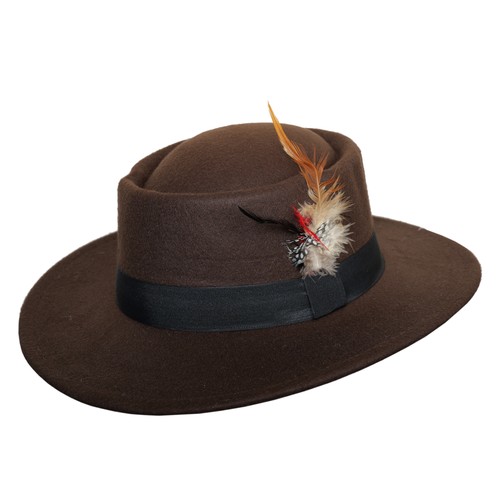 Fedora style boater - boater, for