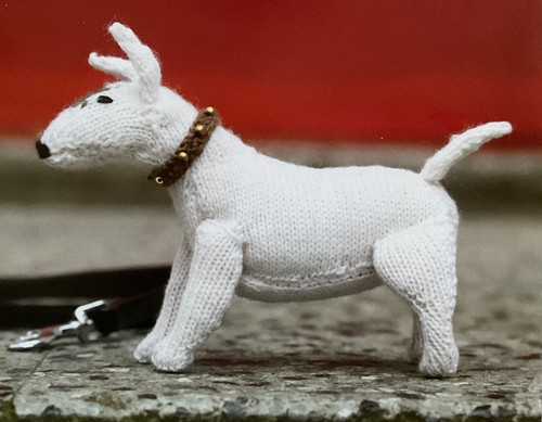 Knitting pattern english bull - pattern,