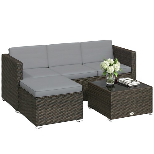 Outsunny garden furniture set - outsunny,