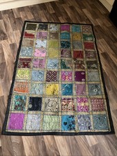 Vintage Indian Sari Patchwork