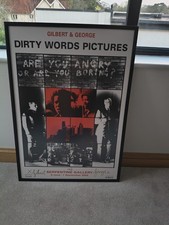 GILBERT AND GEORGE SIGNED Rare