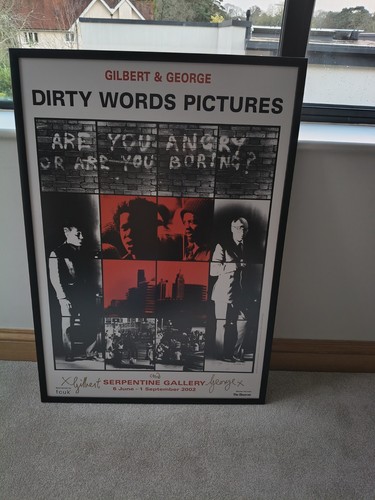 Gilbert and george signed rare - gilbert,