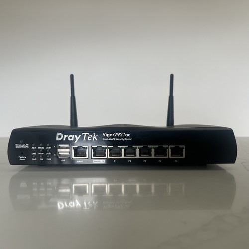 Draytek 2927ac dual wan - 2927ac,