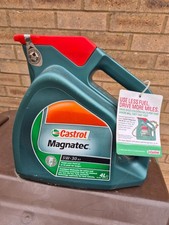 Castrol Magnatec 5W-30 A1 Engine Oil, 4L, Sealed Date 2009 – NOT FOR ENGINE USE
