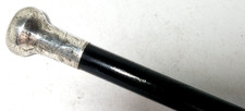 ANTIQUE 36" EBONISED WALKING