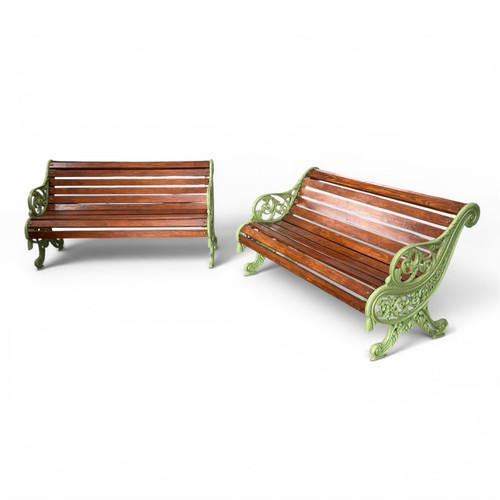 Pair victorian cast - pair,