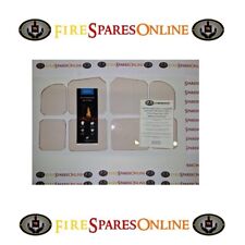 HEAT RESISTANT STOVE GLASS (SET OF 8) TO SUIT ESSE DRAGON  FOR MK2 MODEL