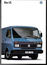 Volkswagen LT 1995-96 German Market Sales Brochure Van Pick-Up Double Cab Kombi