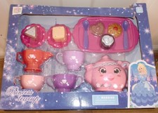 Children's Princess Teacup Tea Set with Cakes - BNIB + Hostess Tea Trolley