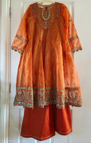 Maria orange organza - maria.b,