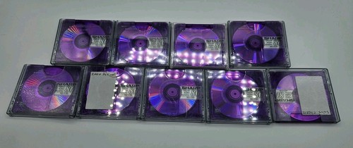 Sharp minidiscs bundle - bundle,