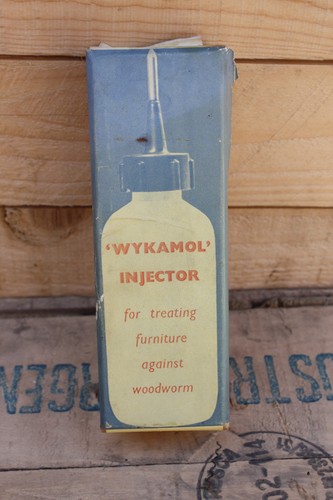 Vintage wykamol woodworm - "wykamol",