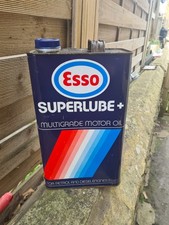 Vintage Essolube 1 Gallon Oil