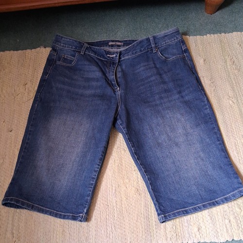 Blue denim knee - tu., length