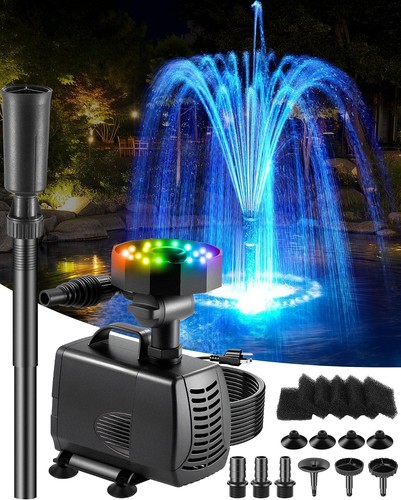 Submersible pump rgb pond - rgb,