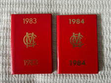 MCC Marylebone Cricket Club Members passes 1983 1984 tickets