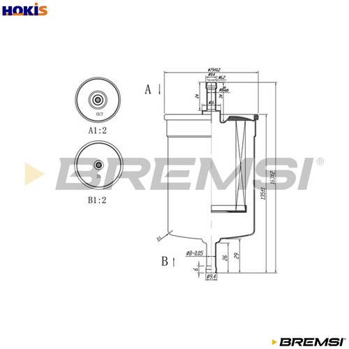 Fuel filter fe0395 for - fe0395, morgan