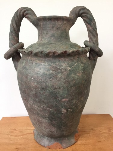 Terracotta red clay - 15",