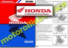 Honda CB250 Service Manual CB