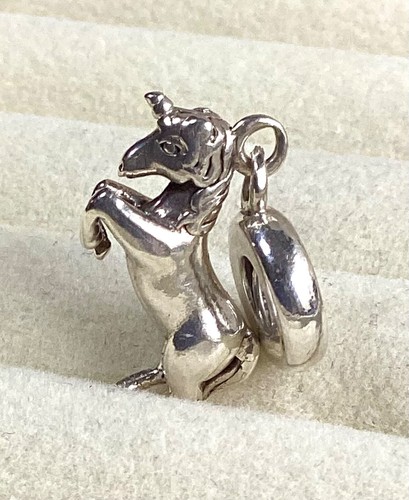 Pandora unicorn silver dangle - unicorn,