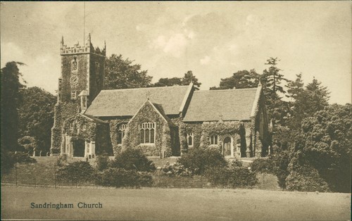 Sandringham church - church,