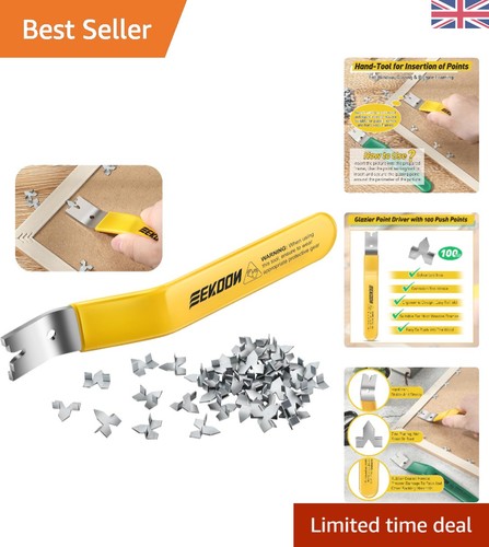 Glazier point setting tool - glazier,