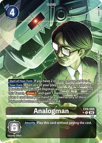 Digimon analogman ex9 068 - analogman, [ex9-068]