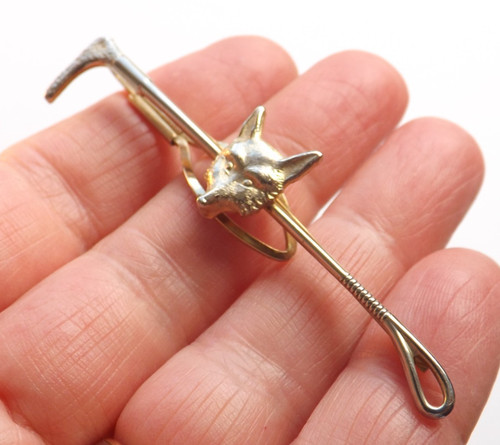 Vintage stratton tie slide - stratton,