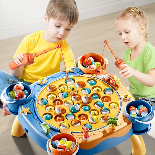 Magnetic fishing game for kids - magnetic,