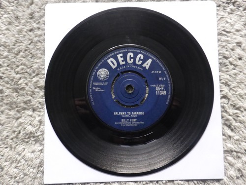 Billy fury halfway to - billy,