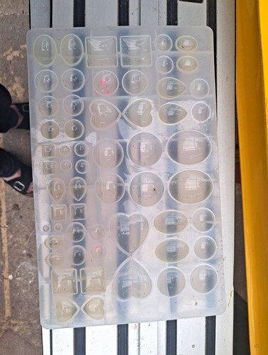 7pc clear silicone resin - silicone,