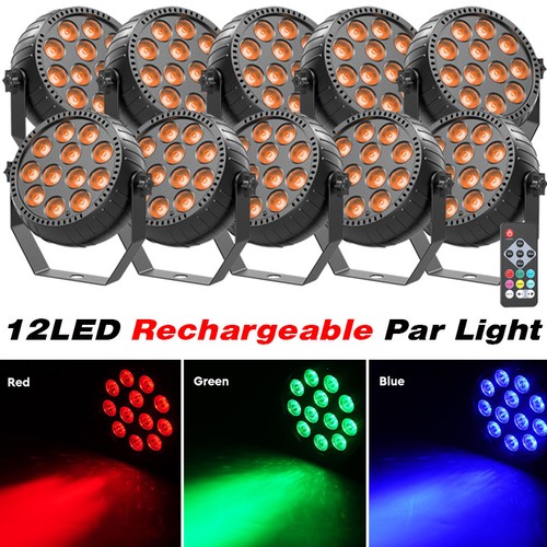 10pc rechargeable par - 10pc, lights