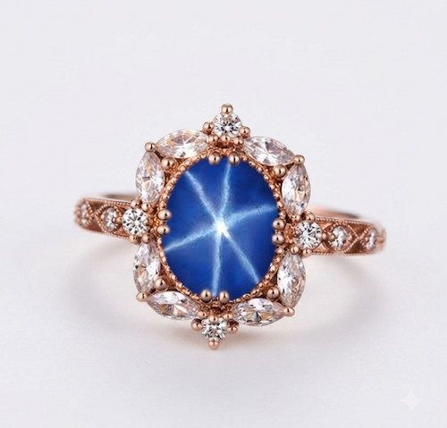 Elegant star blue - elegant,