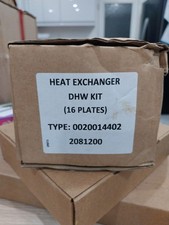 GLOW WORM 24CXI 30CXI 38CXI 16 PLATE HEAT EXCHANGER 2000801831 NEW
