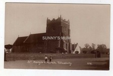 ESSEX, NEAR MALDON, TOLLESBURY, CHURCH & GENERAL VIEW, RP