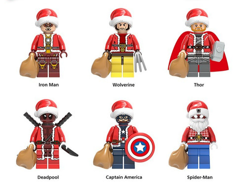 Custom lego father christmas - lego,