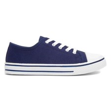 Womens Canvas Blue Adults