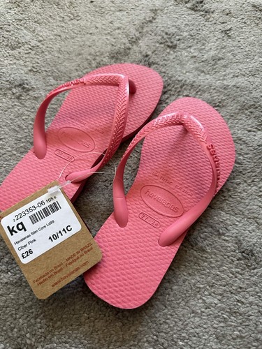 Havaianas slim pink flip flop - havaianas,