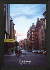 Glasgow Framed Wall Art Poster