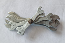 Vintage Terrys BA 0-11 Double Open Ended Spanners