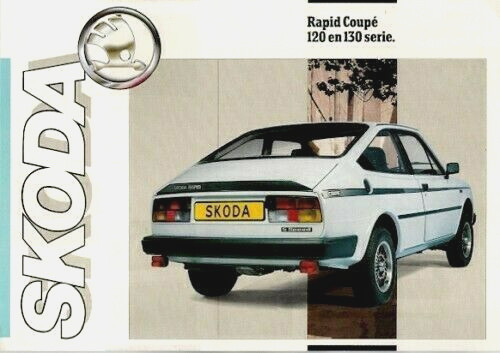 Skoda rapid coupe 1985 - skoda,