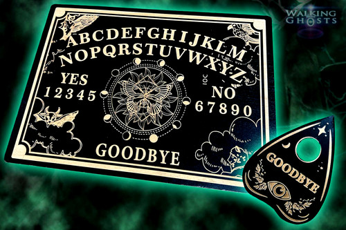 Mini wooden ouija spirit - wooden,