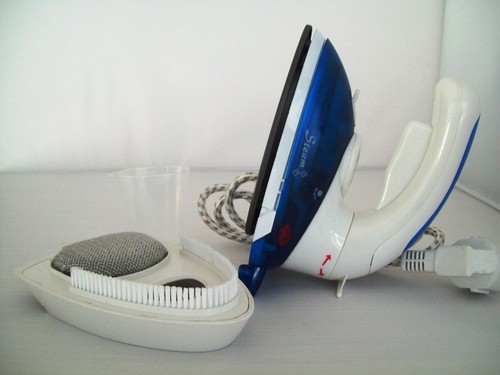 Portable combo steam iron and - steam,