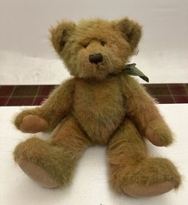 Russ Teddy Bear Festive Gathering Edition, With Bow Ribbon On His Neck 
