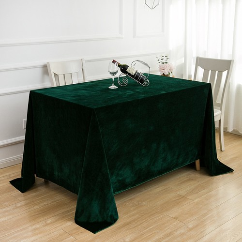 Velvet tablecloth pleuche - velvet,