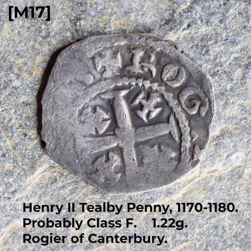 Henry silver tealby penny - tealby,