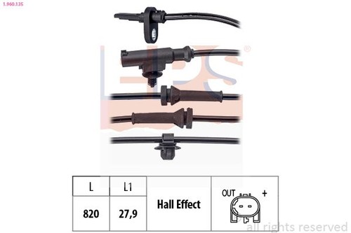 960 135 sensor wheel - 1.960.135,