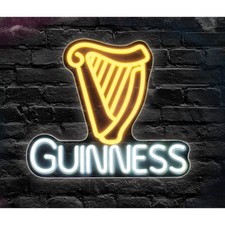 Guinness Harp LED Wall Sign