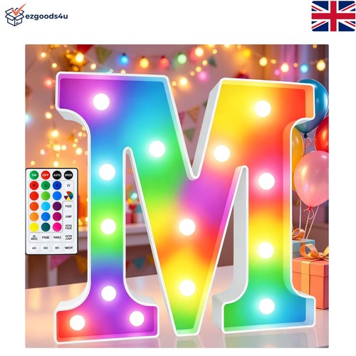 Colorful led marquee letter - colorful,